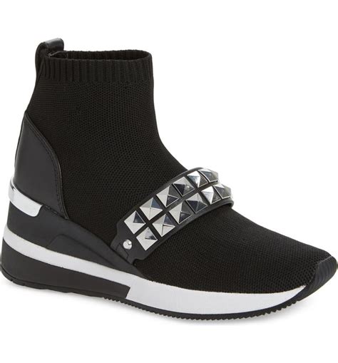 michael michael kors women's skyler|Michael Kors bootie sneakers.